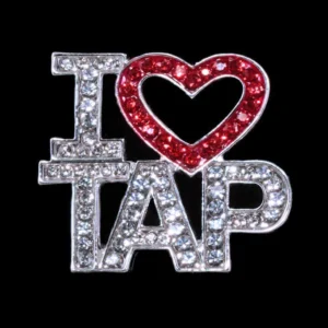 A close up of the words " i love tap ".