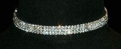 A close up of the side of a diamond bracelet