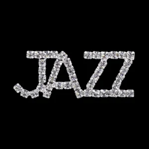 A black background with the word jazz written in it.