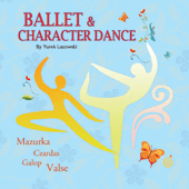 A blue cover of ballet and character dance.