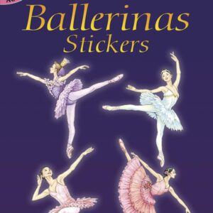 A book cover with four different ballerinas in various poses.