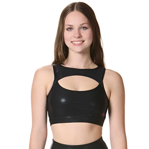 Ignite Cutout Top - Black Onyx