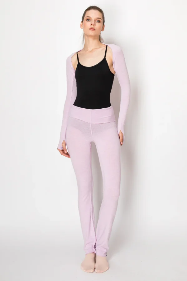 Rosé Roll Down Warm Up Pants - Image 6