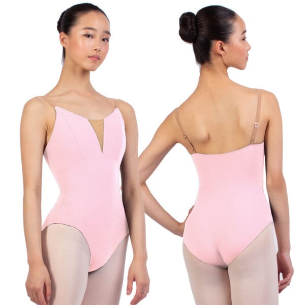 Adult Camisole Leotard w/ Nude Straps - Image 5